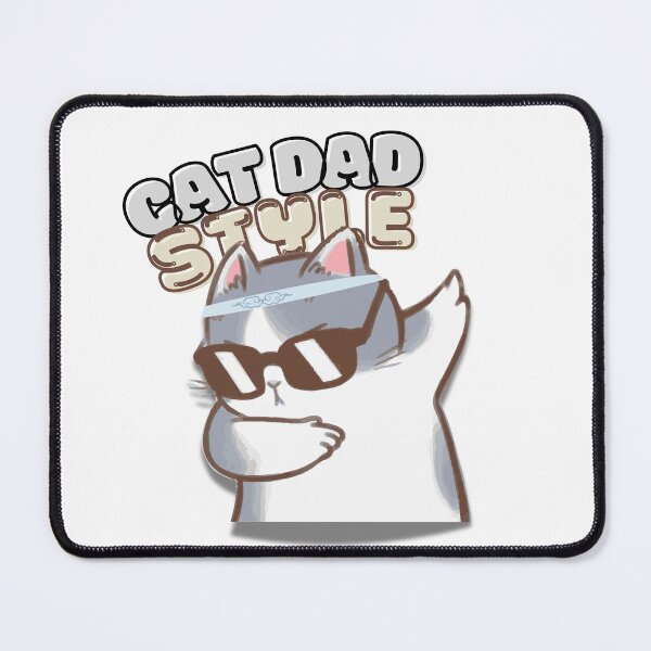 Item preview, best cat dad style ever t-shirt for the cooles cat dad style designed and sold by puurfectcat.