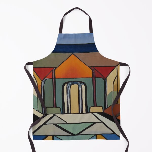 Item preview, “Geometric Harmony: Abstract Architectural Vista” designed and sold by EidansEmpire.