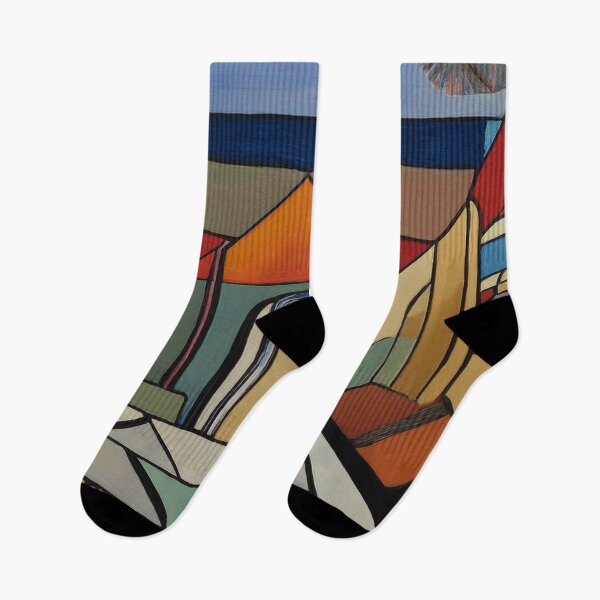 Item preview, “Geometric Harmony: Abstract Architectural Vista” designed and sold by EidansEmpire.