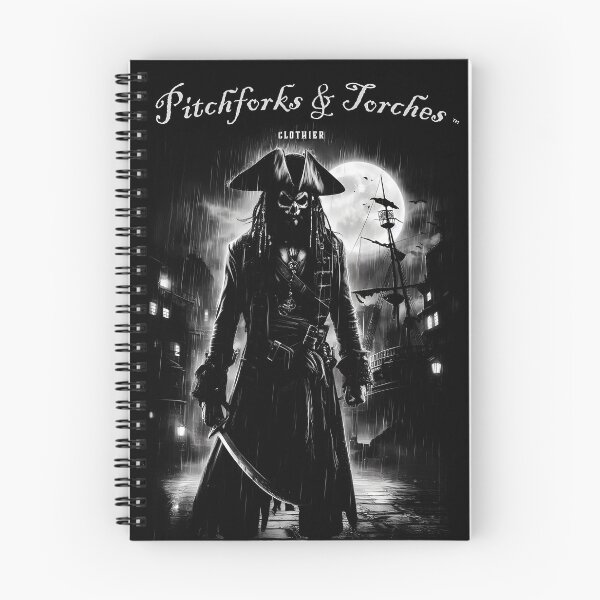 Aperçu de l'œuvre Fourches et torches tm - Seigneur pirate créée et vendue par Pitchforks & Torches TM.