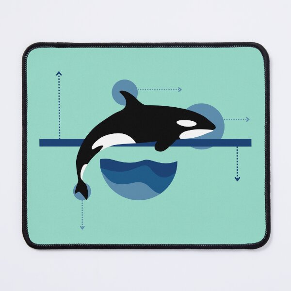 Item preview, Orca - Marine Art designed and sold by kiradreamshop.