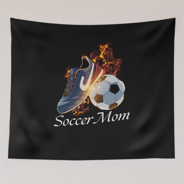 Item preview, Soccer Mom - Fireball and Footbal boots -  Back to school sport designed and sold by Oz64.