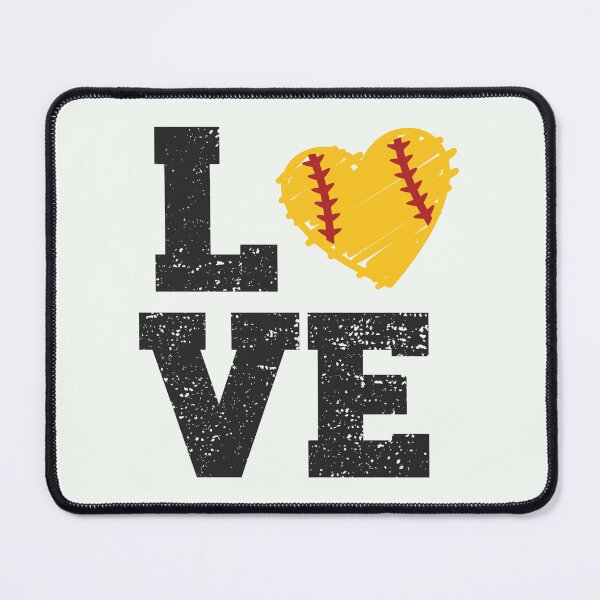 Item preview, Love Softball: Apparel and Home Décor designed and sold by Compass and a Camera.