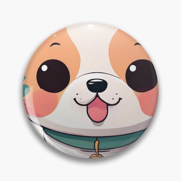 Item preview, “Charming Corgi with Blossoms - Cute Anime-Inspired Artwork” designed and sold by EidansEmpire.