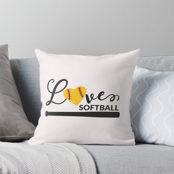 Item preview, Love Softball: Apparel and Home Décor designed and sold by Compass and a Camera.