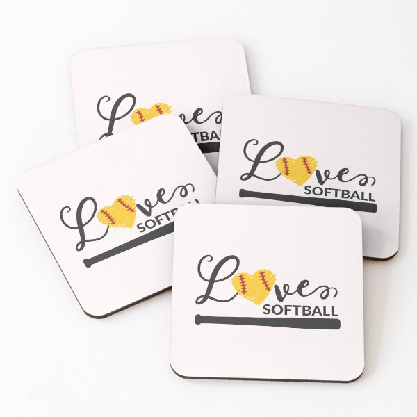 Item preview, Love Softball: Apparel and Home Décor designed and sold by Compass and a Camera.