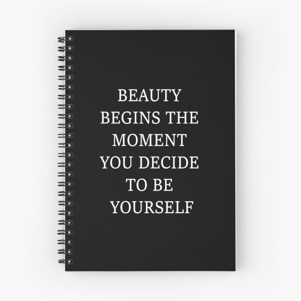 Item preview, beauty begins the moment you decide to be yourself - faye  Inspired  Qoute designed and sold by What you are is Beautiful.