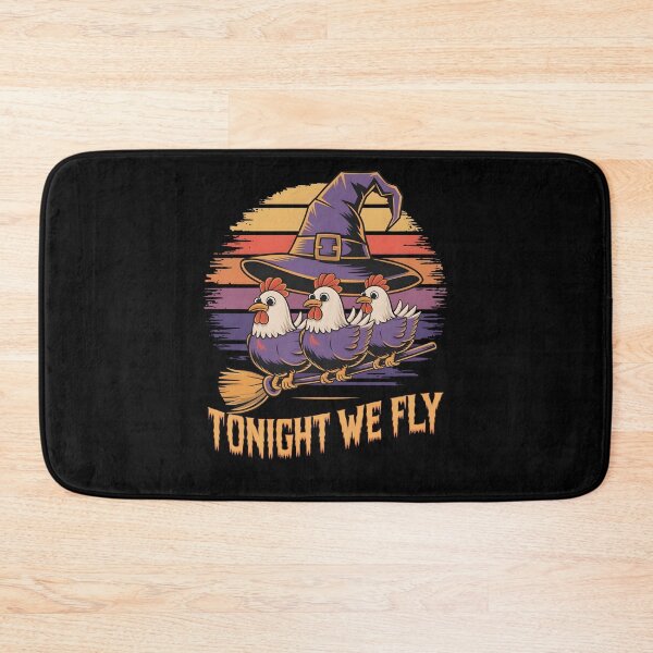 Item preview, Tonight We Fly Funny Chicken Halloween Spooky Season designed and sold by MTRBSK11.