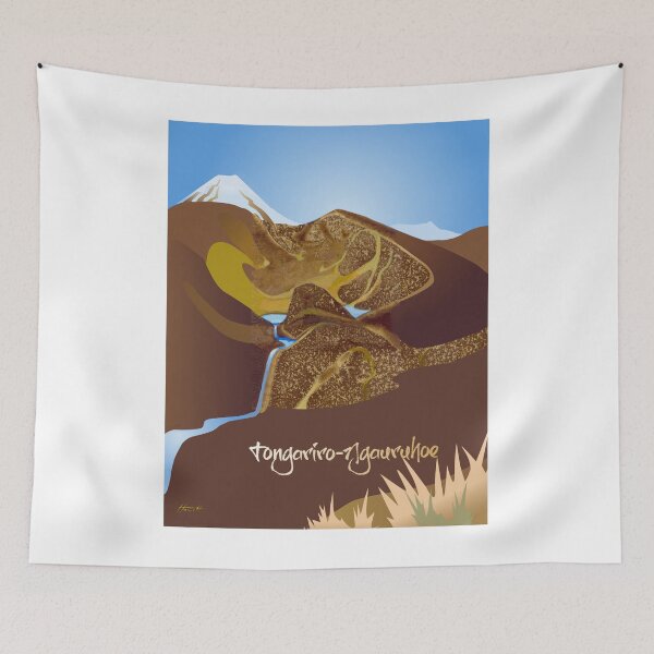 Item preview, Tongariro Ngauruhoe designed and sold by Patricia Howitt.