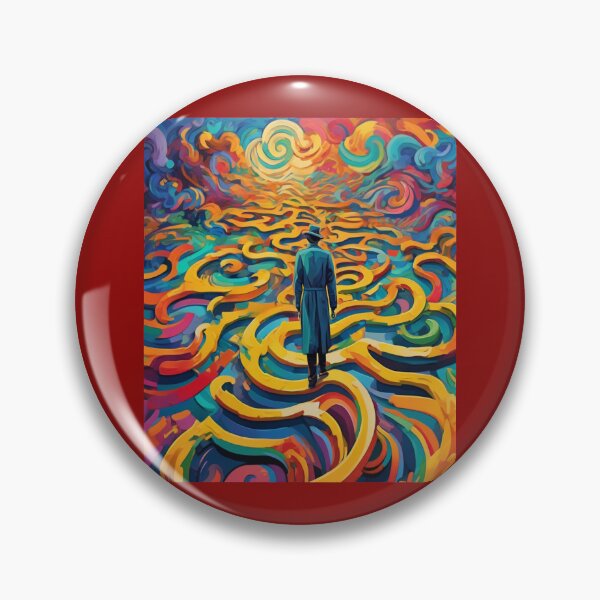 Item preview, "Psychedelic Journey: Abstract Colors and Shapes" designed and sold by Artisticanvas.