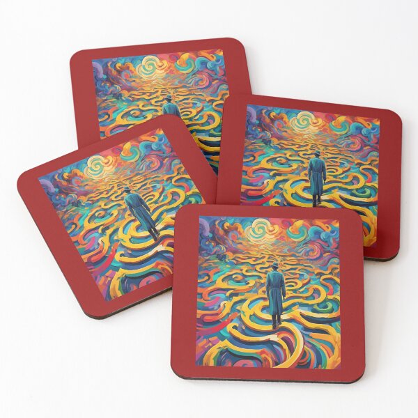 Item preview, "Psychedelic Journey: Abstract Colors and Shapes" designed and sold by Artisticanvas.