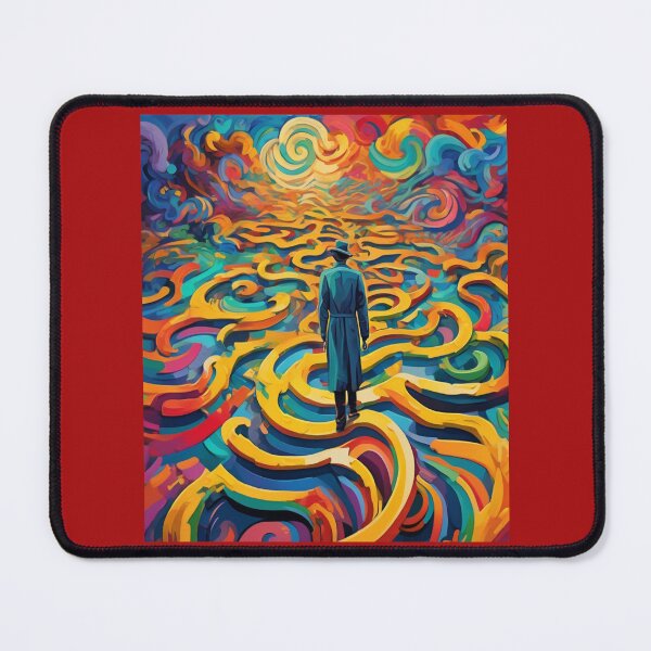 Item preview, "Psychedelic Journey: Abstract Colors and Shapes" designed and sold by Artisticanvas.