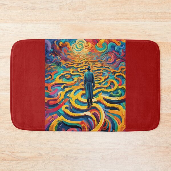 Item preview, "Psychedelic Journey: Abstract Colors and Shapes" designed and sold by Artisticanvas.