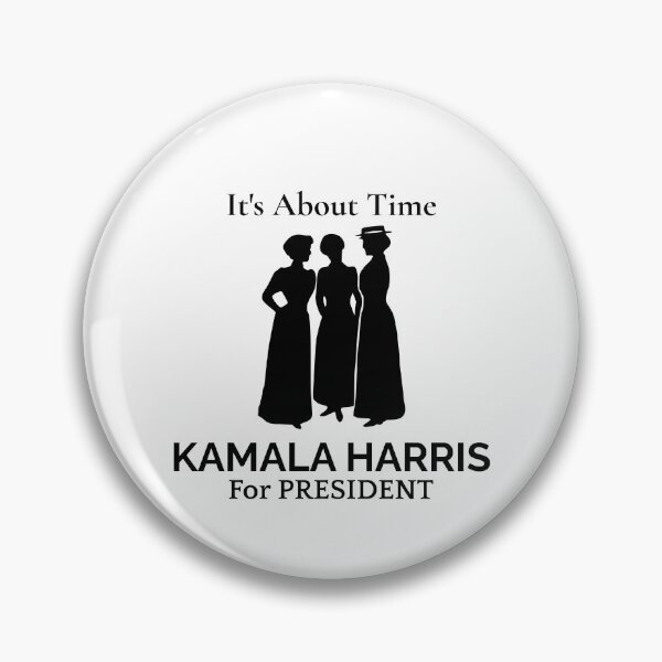 Item preview, It's About Time Kamala Harris For President  designed and sold by KATKattalestv.