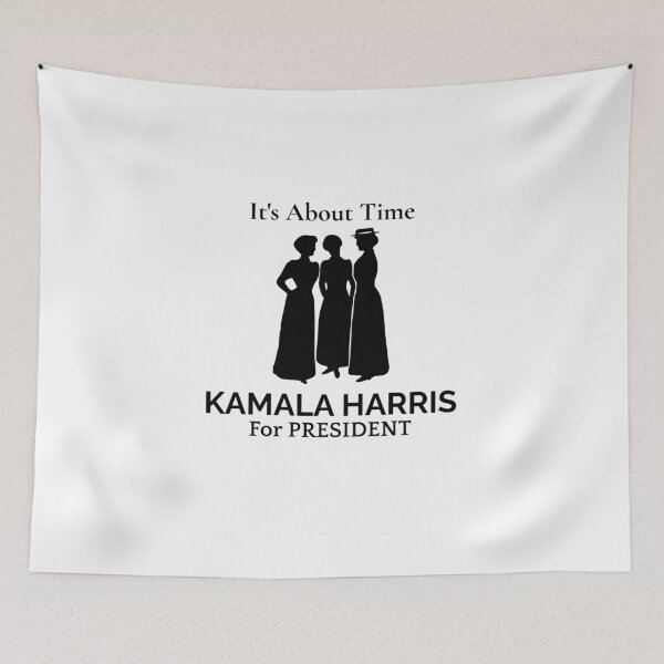 Item preview, It's About Time Kamala Harris For President  designed and sold by KATKattalestv.