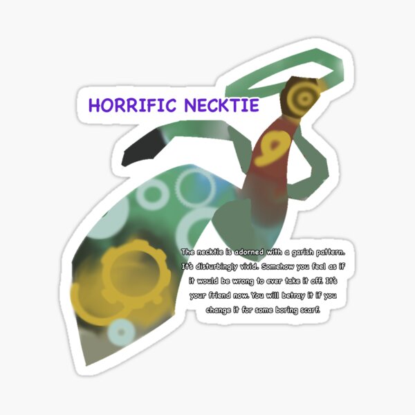 Vista previa del artículo con la obra «Corbata horrible, etiqueta», diseñado y vendido por Blue Green Purple.