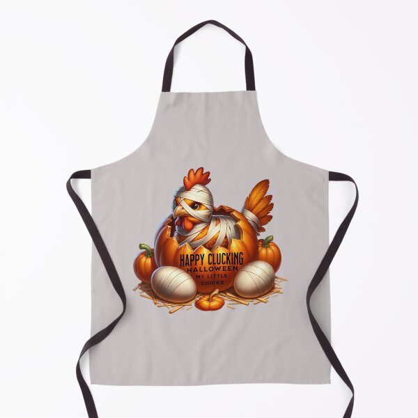 Item preview, Happy Clucking Halloween mummy chicken stickers and more designed and sold by CRandRRstickers.