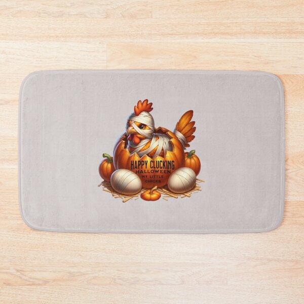 Item preview, Happy Clucking Halloween mummy chicken stickers and more designed and sold by CRandRRstickers.
