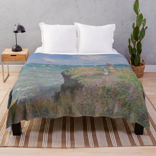 Item preview, Cliff Walk at Pourville (1882) designed and sold by amonarte.