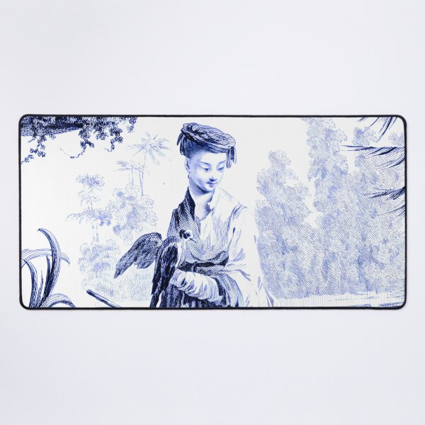 Item preview, Porcelain Imperial Beauty Chinoiserie designed and sold by TheChinoiserie.