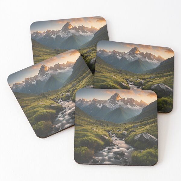 Item preview, Mountain stream print designed and sold by NicMacTees.