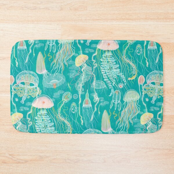 Item preview, Bloom - sorbet aqua designed and sold by Katherine Quinn Illustration.