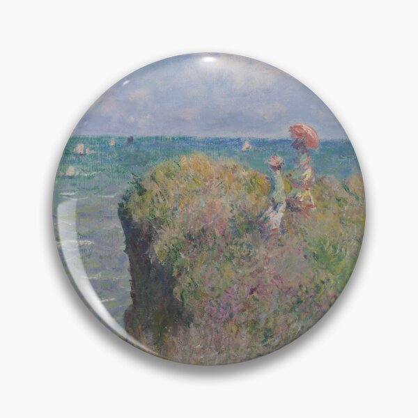 Item preview, Cliff Walk at Pourville (1882) designed and sold by amonarte.
