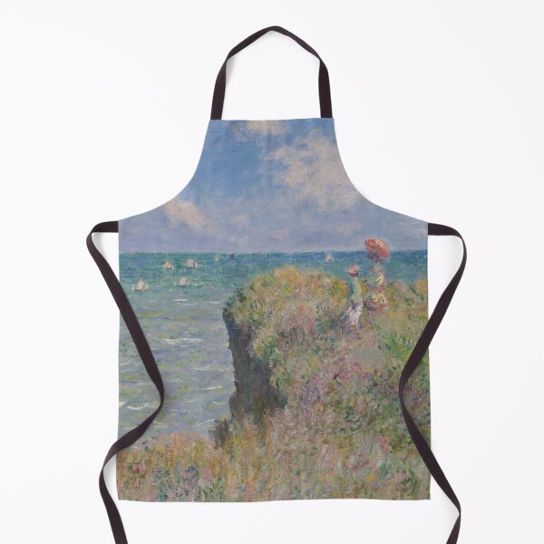 Item preview, Cliff Walk at Pourville (1882) designed and sold by amonarte.
