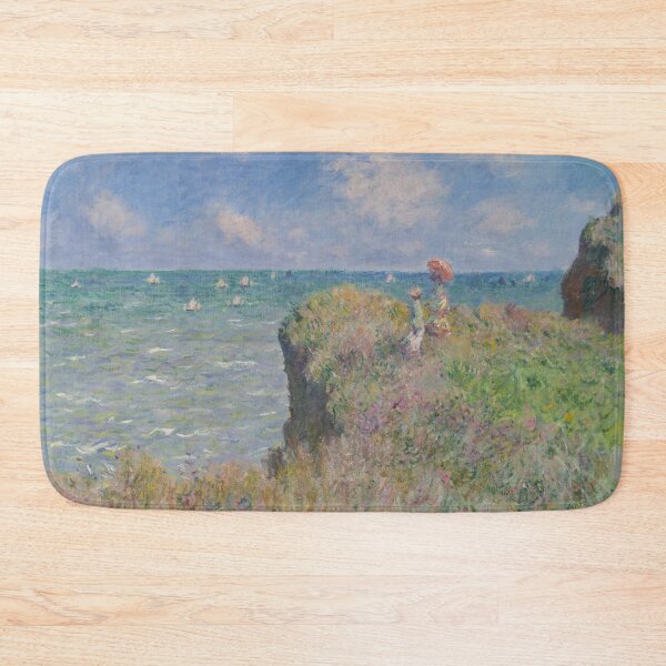Item preview, Cliff Walk at Pourville (1882) designed and sold by amonarte.