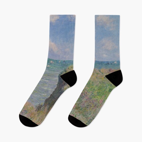 Item preview, Cliff Walk at Pourville (1882) designed and sold by amonarte.