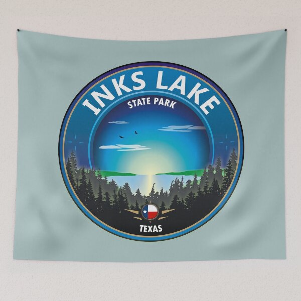 Item preview, Inks Lake State Park Texas landscape designed and sold by studioss76.