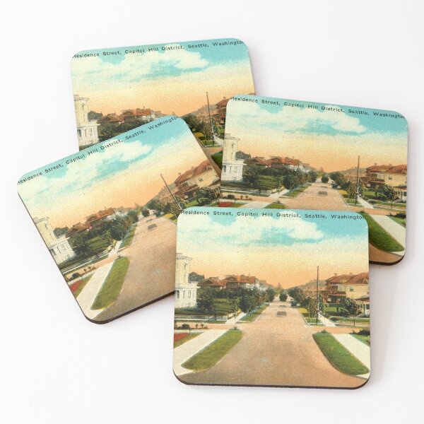 Item preview, Seattle Washington, Capitol Hill District, 1910s Vintage Inspired designed and sold by markomundo.