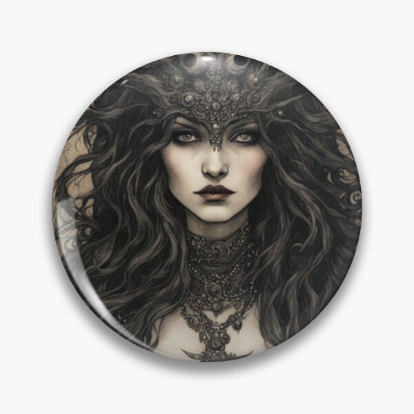 Item preview, Goth Goddess Hecate designed and sold by TheDarkWardrobe.