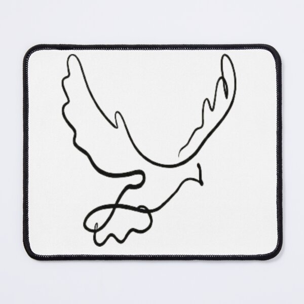 Item preview, Peace Bird: Serene and Soothing Design designed and sold by CanvasWhimsy.