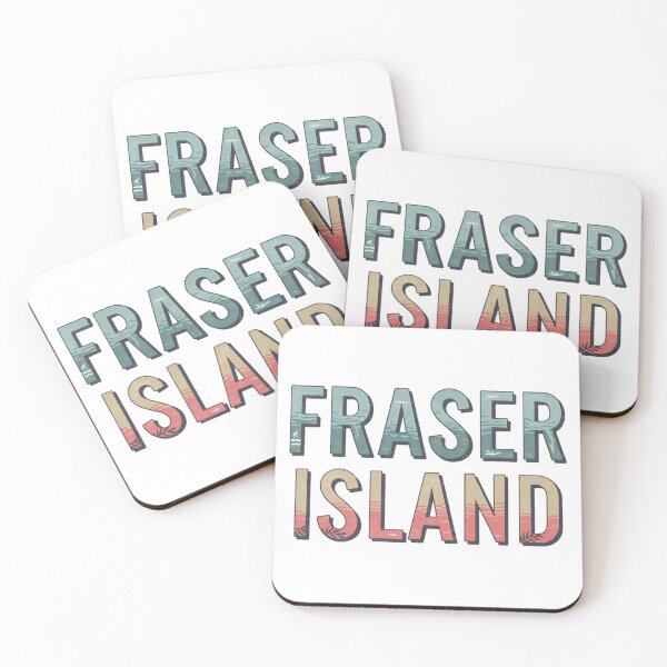 Item preview, Vintage Fraser Island designed and sold by EclipseArtworks.