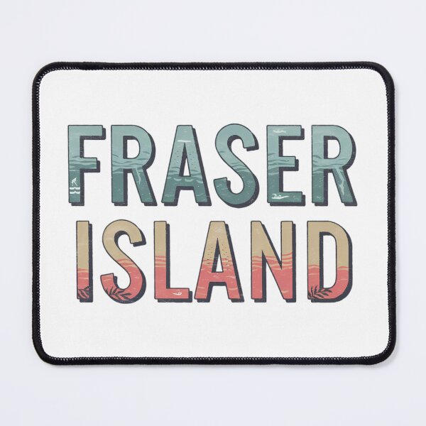 Item preview, Vintage Fraser Island designed and sold by EclipseArtworks.