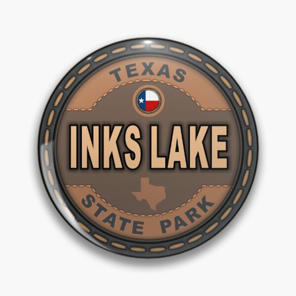 Item preview, Inks Lake State Park Texas stitching effect designed and sold by studioss76.