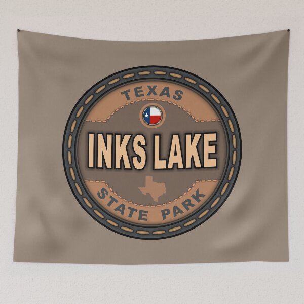 Item preview, Inks Lake State Park Texas stitching effect designed and sold by studioss76.