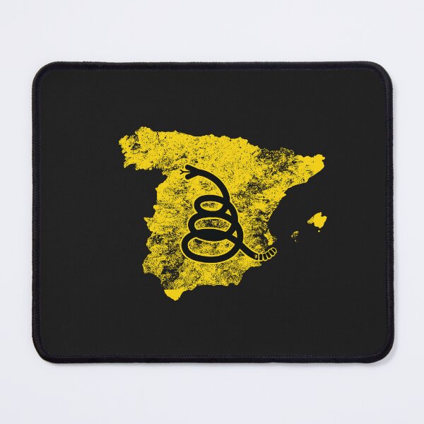 Item preview, Distressed SPAIN - Freedom Is The Superpower - Modern Gadsden Snake Flag - Dont Tread On Me design designed and sold by pelagio.
