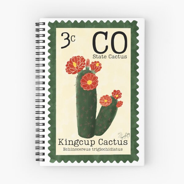 Item preview, Kingcup Cactus: Colorado State Cactus Stamp designed and sold by Marguerite Artistry.