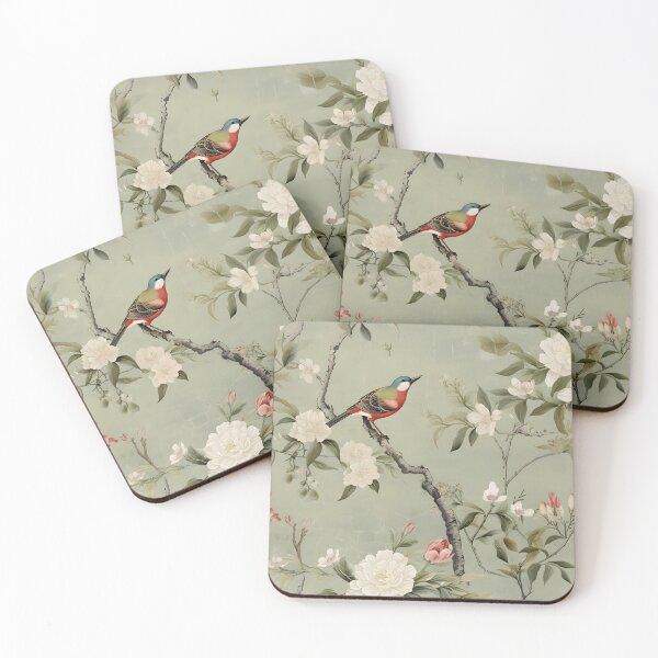 Item preview, Sage Chinoiserie Serenity designed and sold by TheChinoiserie.