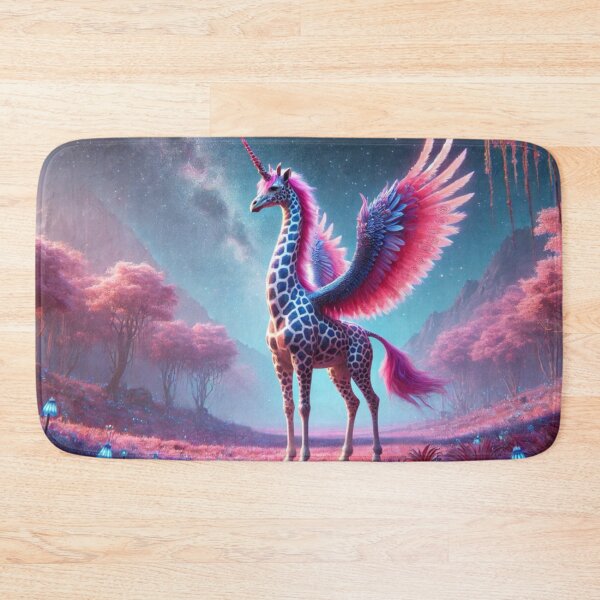 Item preview, Fantasy Hybrid Giraffe-Alicorn in Dreamy Realm designed and sold by FantasyHybrids.