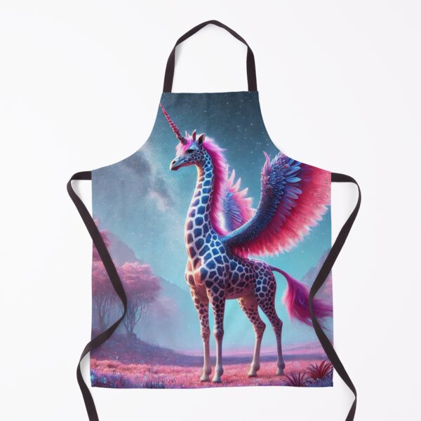 Item preview, Fantasy Hybrid Giraffe-Alicorn in Dreamy Realm designed and sold by FantasyHybrids.