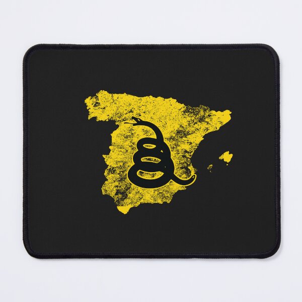 Item preview, Distressed SPAIN - Freedom Is The Superpower - Gadsden Snake Flag - Dont Tread On Me design silhouette designed and sold by pelagio.