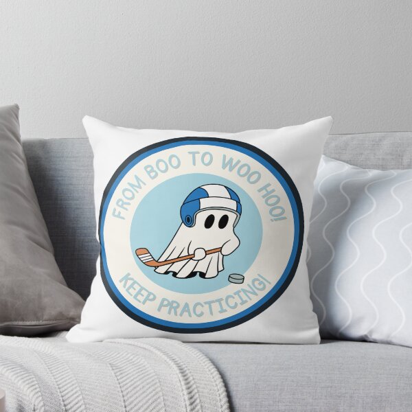 Item preview, growth mindset ghost hockey player designed and sold by KimRG.