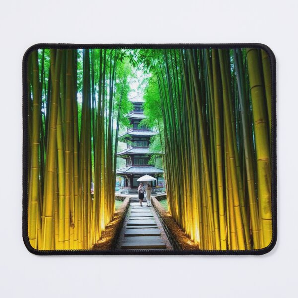 Item preview, Serene Bamboo Path in Wangjiang Pavilion, Chengdu designed and sold by rajasekhark.
