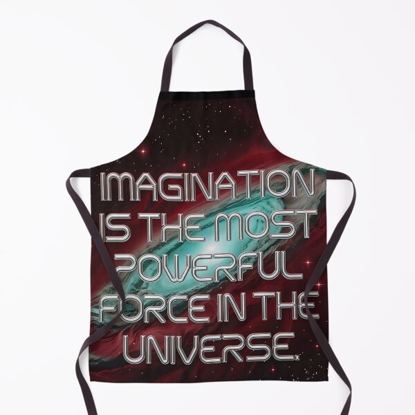 Item preview, Imagination Is The Most Powerful Force In The Universe Space Quote designed and sold by TheArtOfPat.