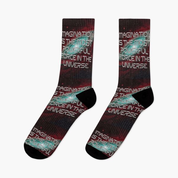 Item preview, Imagination Is The Most Powerful Force In The Universe Space Quote designed and sold by TheArtOfPat.