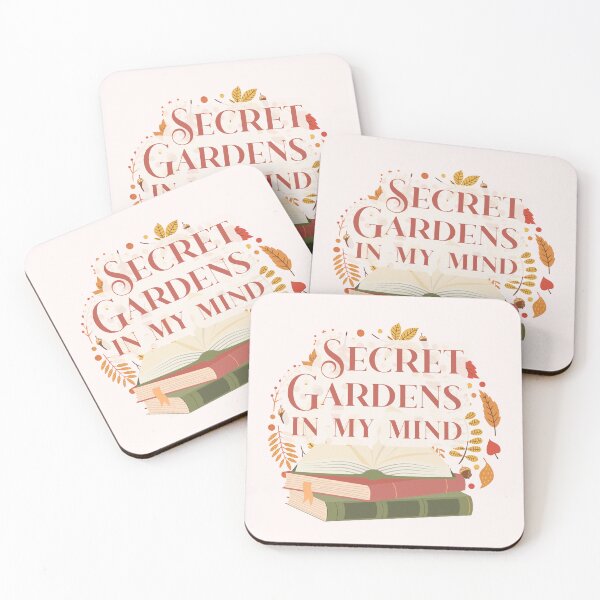 Item preview, Reading create secret gardens in my mind designed and sold by The Literary Phoenix.