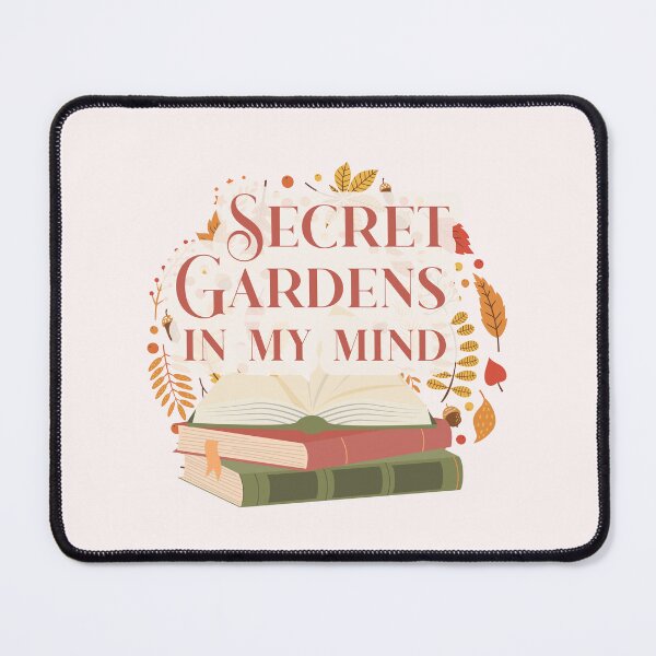 Item preview, Reading create secret gardens in my mind designed and sold by The Literary Phoenix.